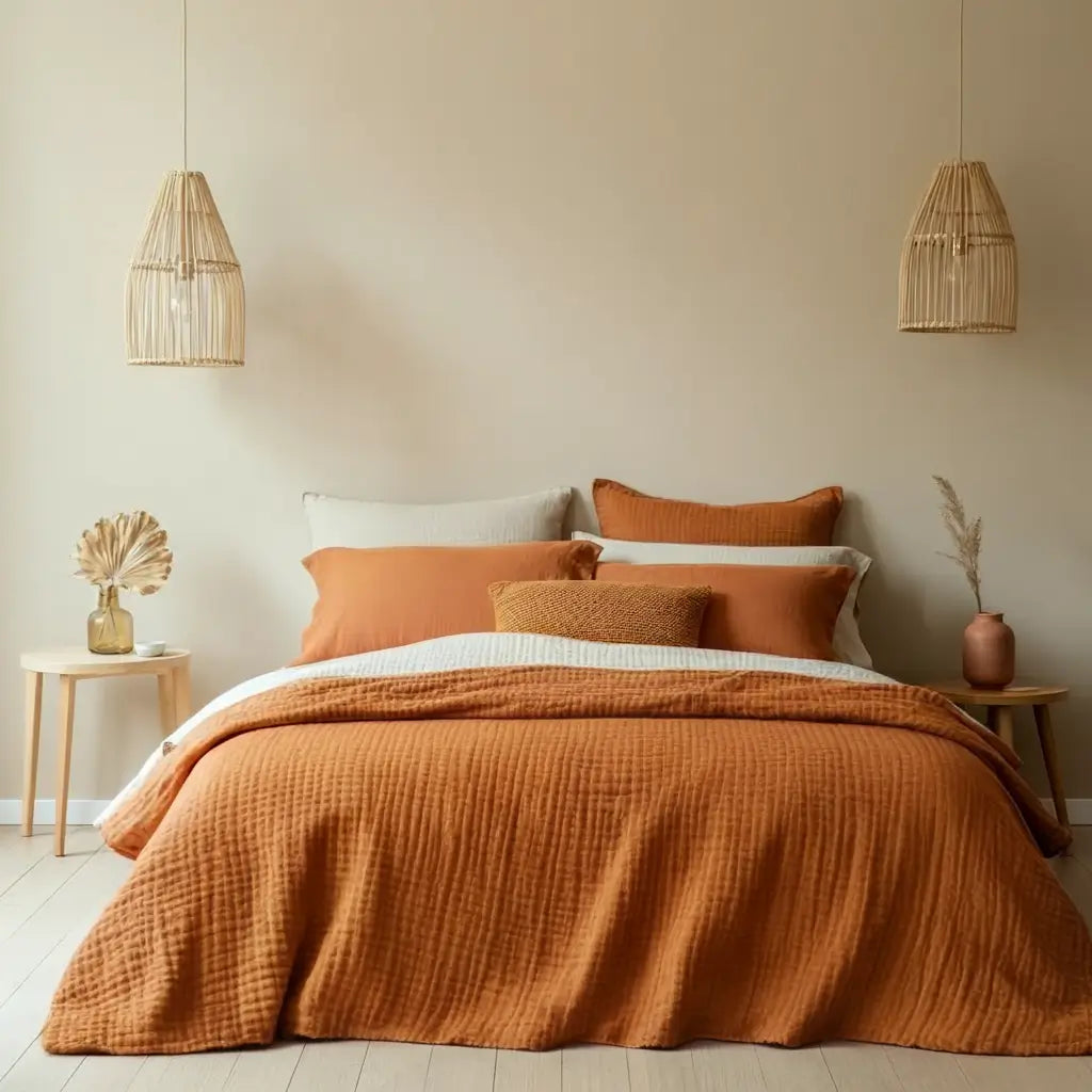 Housses de couette - Gaze de coton